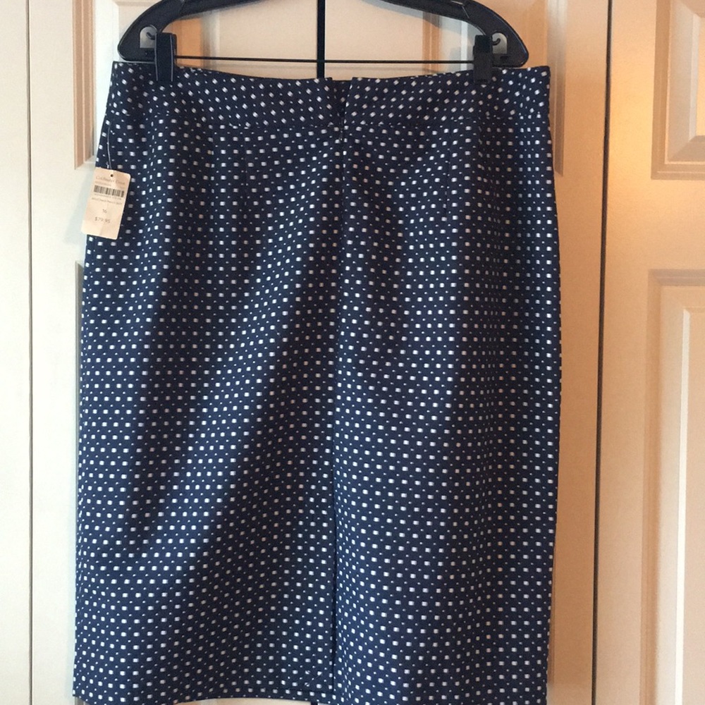 Coldwater Creek Navy skirt